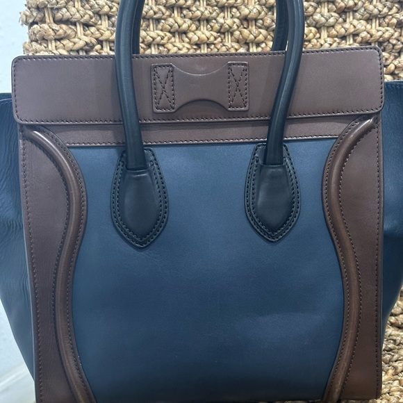 Céline‎ Luggage TriColor Bag - Picture 4 of 13